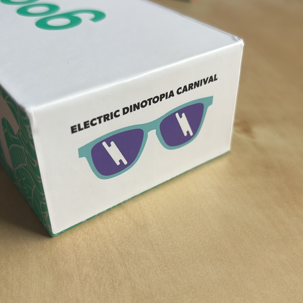 Goodr Electric Dinotopia Carnival sunglasses - Picture 6 of 8